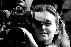 Girl with camera
